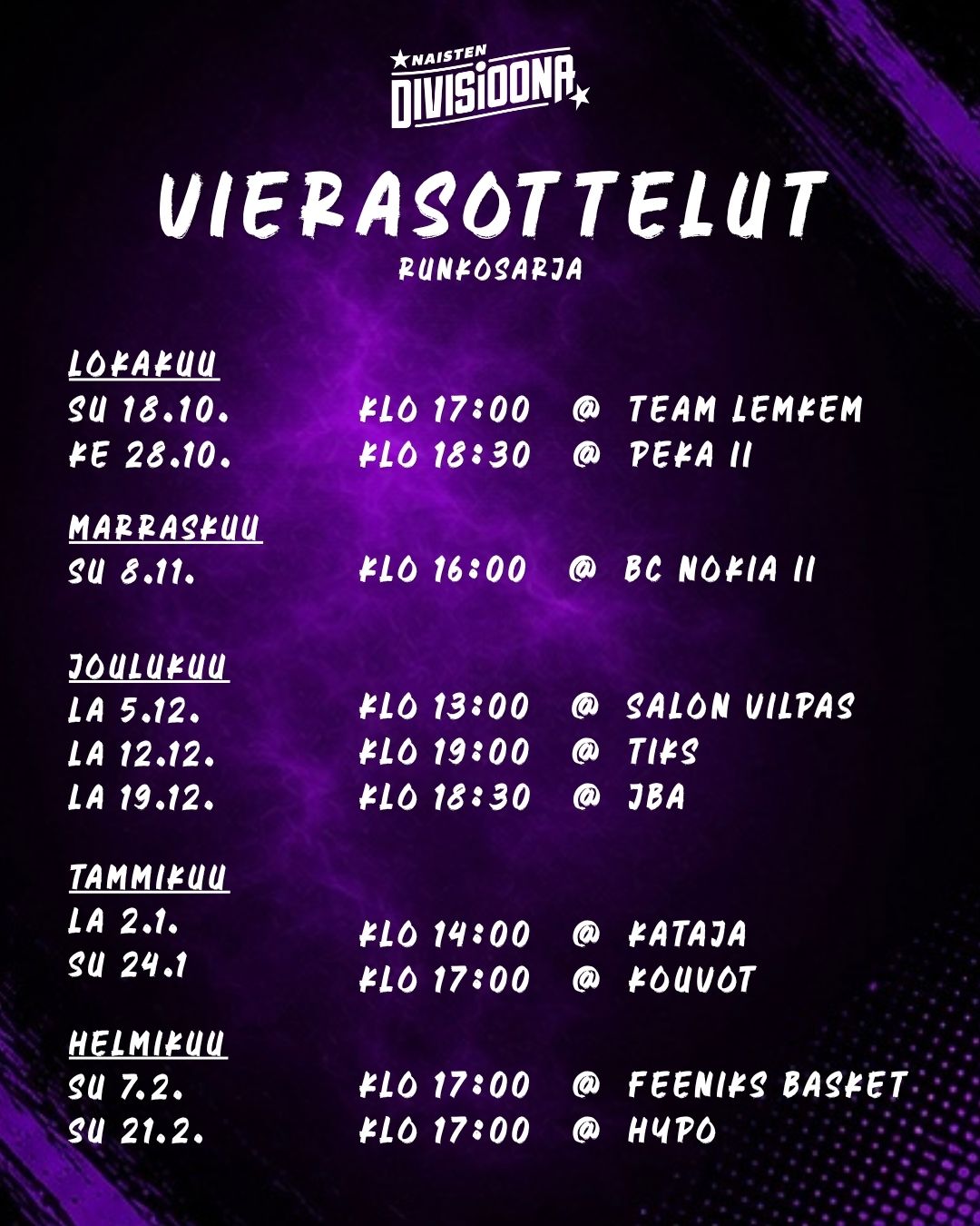 Vierasottelut